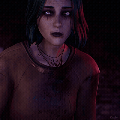 Close Up Woman Face With Name Kepler GIF