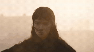 Close Up Woman Face With Sun Shining GIF