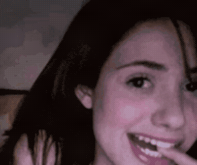 Close Up Woman Finger In Nose GIF