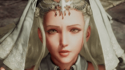 Close Up Woman In White Veil GIF