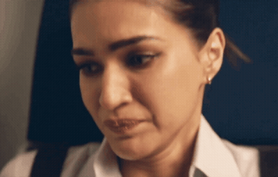 Close Up Woman Making Sad Face GIF