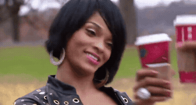 Close-Up Woman Purple Lipstick GIF