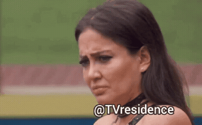 Close Up Woman's Face TV Residence GIF