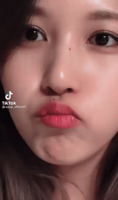 Close Up Woman's Face GIF