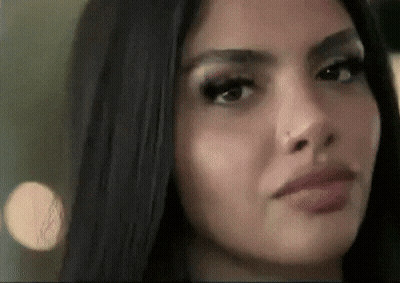 Close Up Woman Saying I Was Like GIF