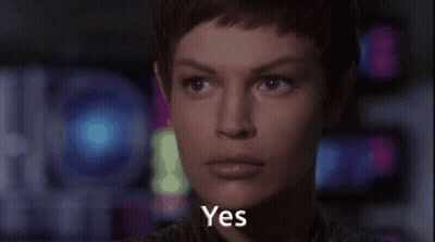Close Up Woman Saying Yes GIF