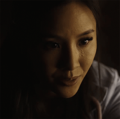 Close Up Woman Slight Smile GIF