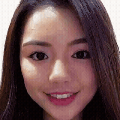 Close Up Woman Smiling at Camera