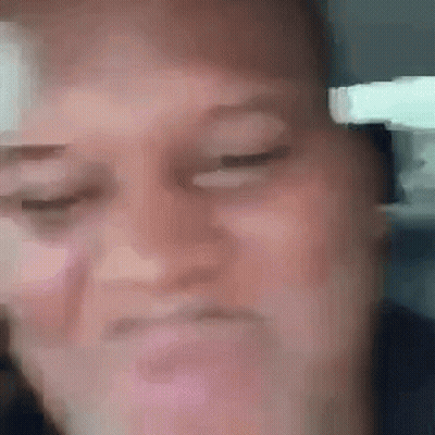 Close Up Woman Smiling With Eyes Closed GIF