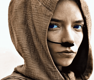 Close Up Woman Wearing Hood GIF