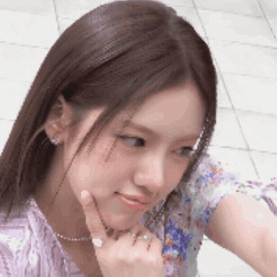 Close Up Woman With Hand On Chin GIF