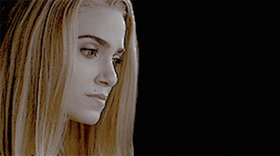 Close Up Woman With Long Blonde Hair GIF