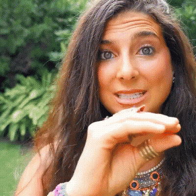 Close Up Woman With Necklace GIF