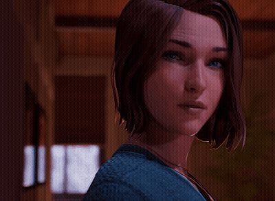 Close Up Woman With Necklace GIF
