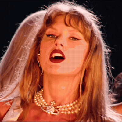 Close Up Woman With Necklace And Earrings GIF