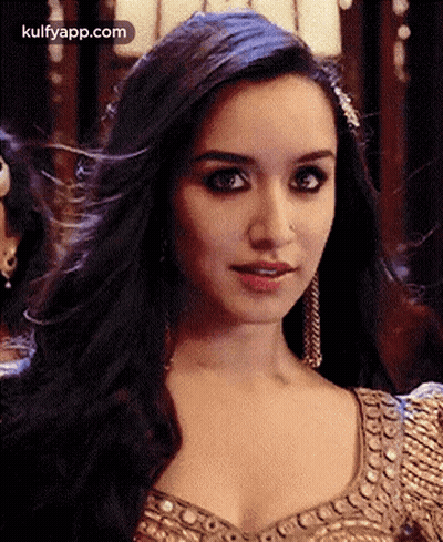 Close-Up Woman With Nose Ring GIF