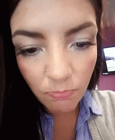 Close Up Woman With Nose Ring GIF
