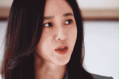 Close-Up Woman With Serious Look GIF