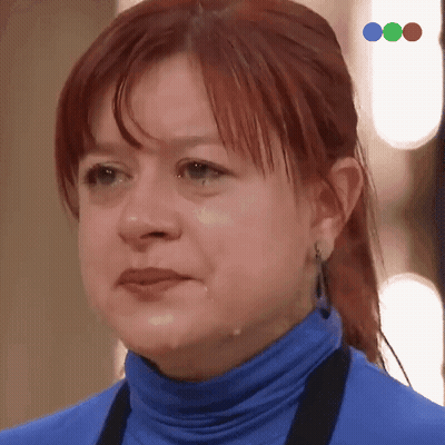 Close Up Woman With Tear On Cheek GIF