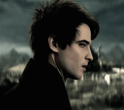 Close Up Young Man Face Dark Background GIF