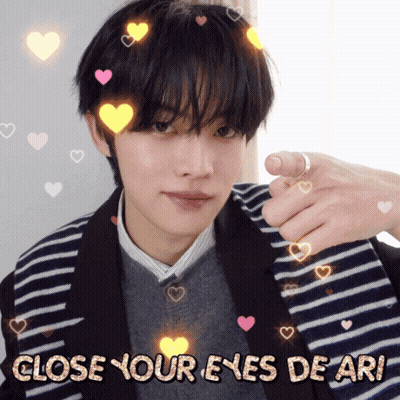 Close Your Eyes De Ari Person GIF