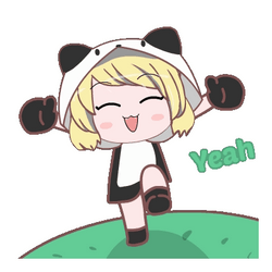 Closed Anime Eyes GIF