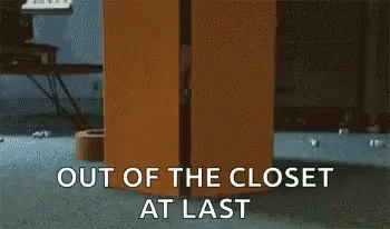 Closet With Out Of The Closet At Last GIF