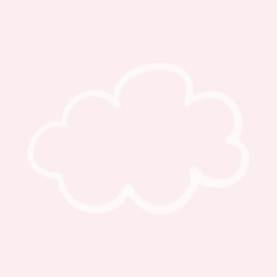 Cloud In Light Pink Background