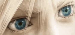 Cloud Strife Blue Eyes GIF