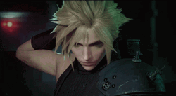 Cloud Strife Final Fantasy Remake GIF