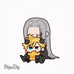 Cloud Strife Sephiroth Anime GIF