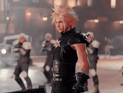 Cloud Strife Shame GIF