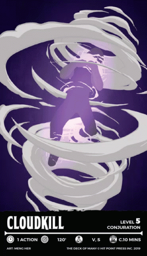 Cloudkill Card With Tornado Person GIF