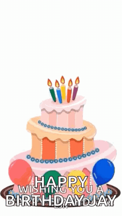 Clown And Man Sitting At Birthday Cake GIF