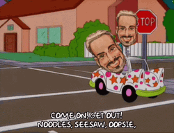 Clown Car Baconator GIF