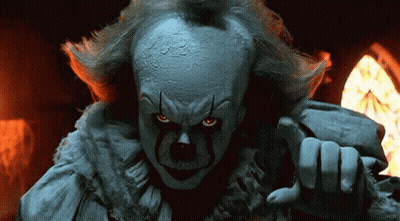 Clown Face Close Up Thumbs Up GIF