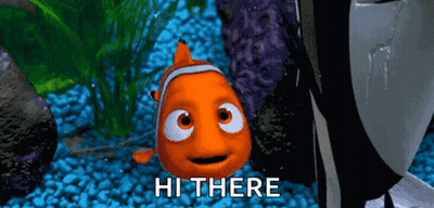 Clown Fish From Finding Nemo Talking GIF
