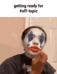 Clown Makeup Face Paint Halloween Meme