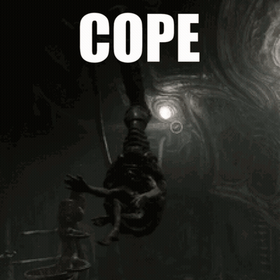 Clown Saying AI Art Is Not Real Art Cope Harder GIF
