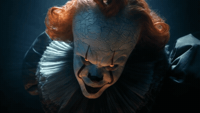 Clown Saying Duck And Cover Kiddos GIF