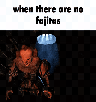 Clown Saying When There Are No Fajitas GIF