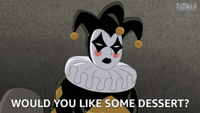 Clown Saying Would You Like Some Dessert GIF
