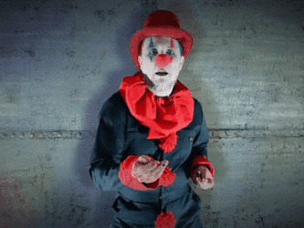 Clown Shoes Clown Practicing Dance GIF