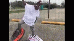 Clown Shoes Different Colors Oversized Shoes GIF