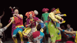 Clown Show Group Dance GIF