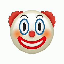 Clown Tears Emoji GIF