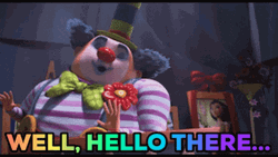 Clown Well Hello There GIF