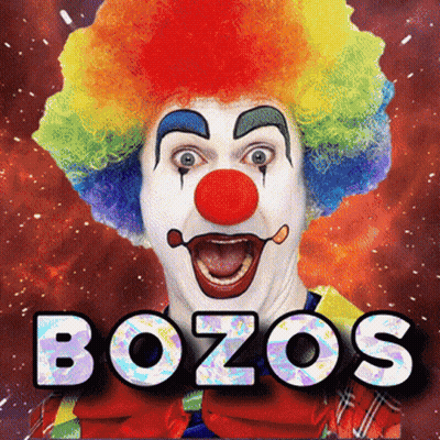 Clown With Bozos GIF