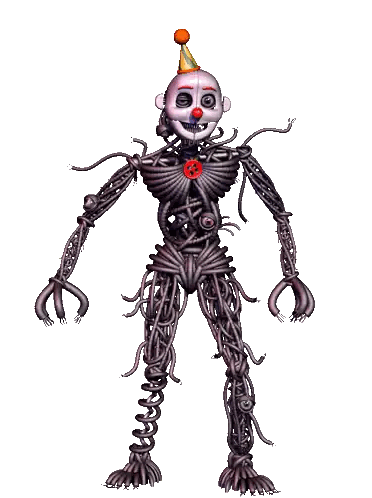 Clown With Red Heart Sticker