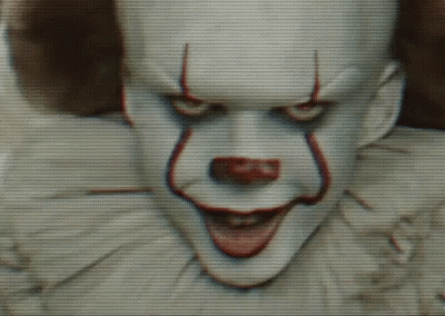 Clown With Red Nose Close Up GIF